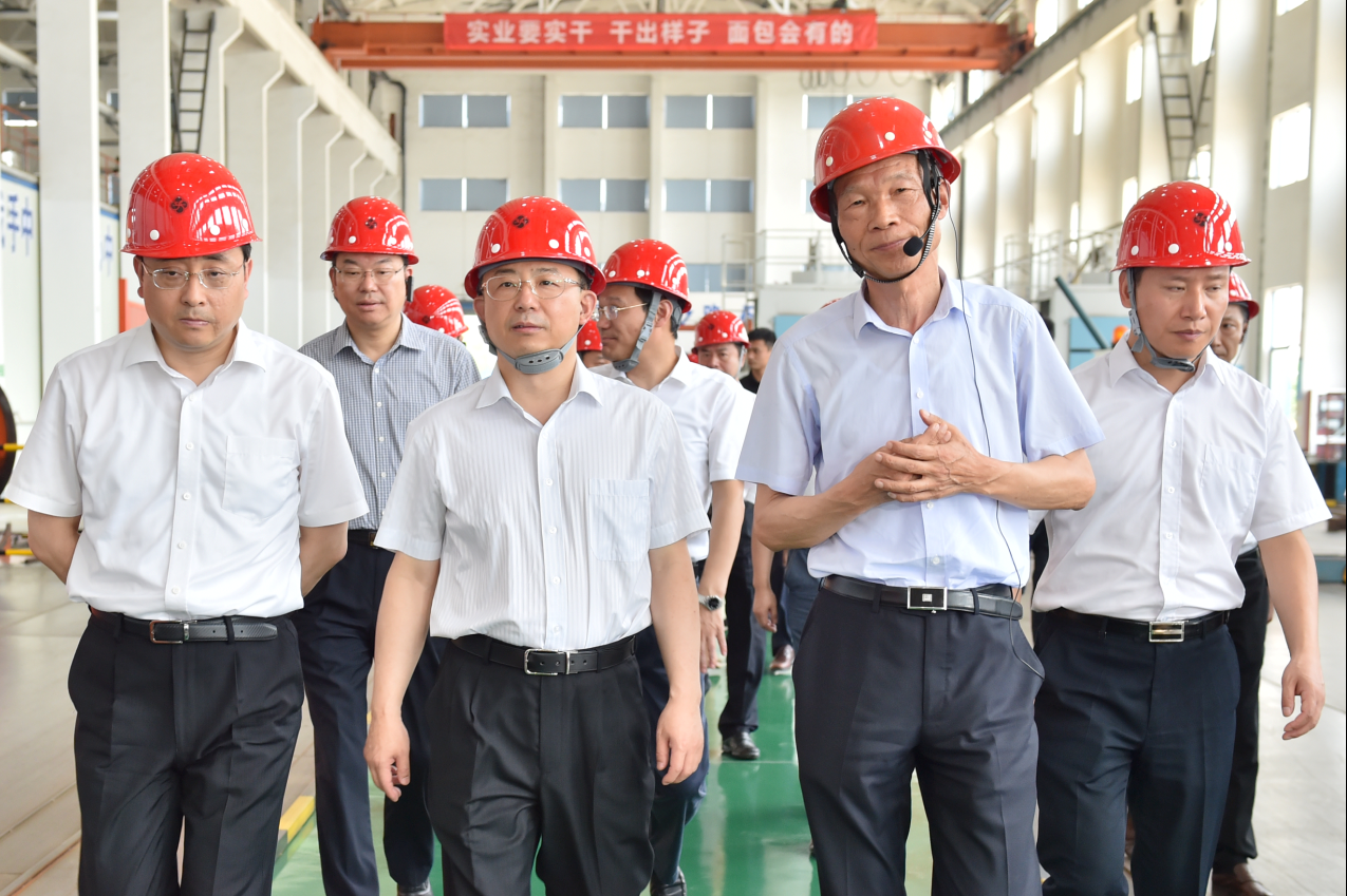 吳政隆省長鼓勵上上電纜：“精、專、特、外、創”戰略思路要繼續發揚光大