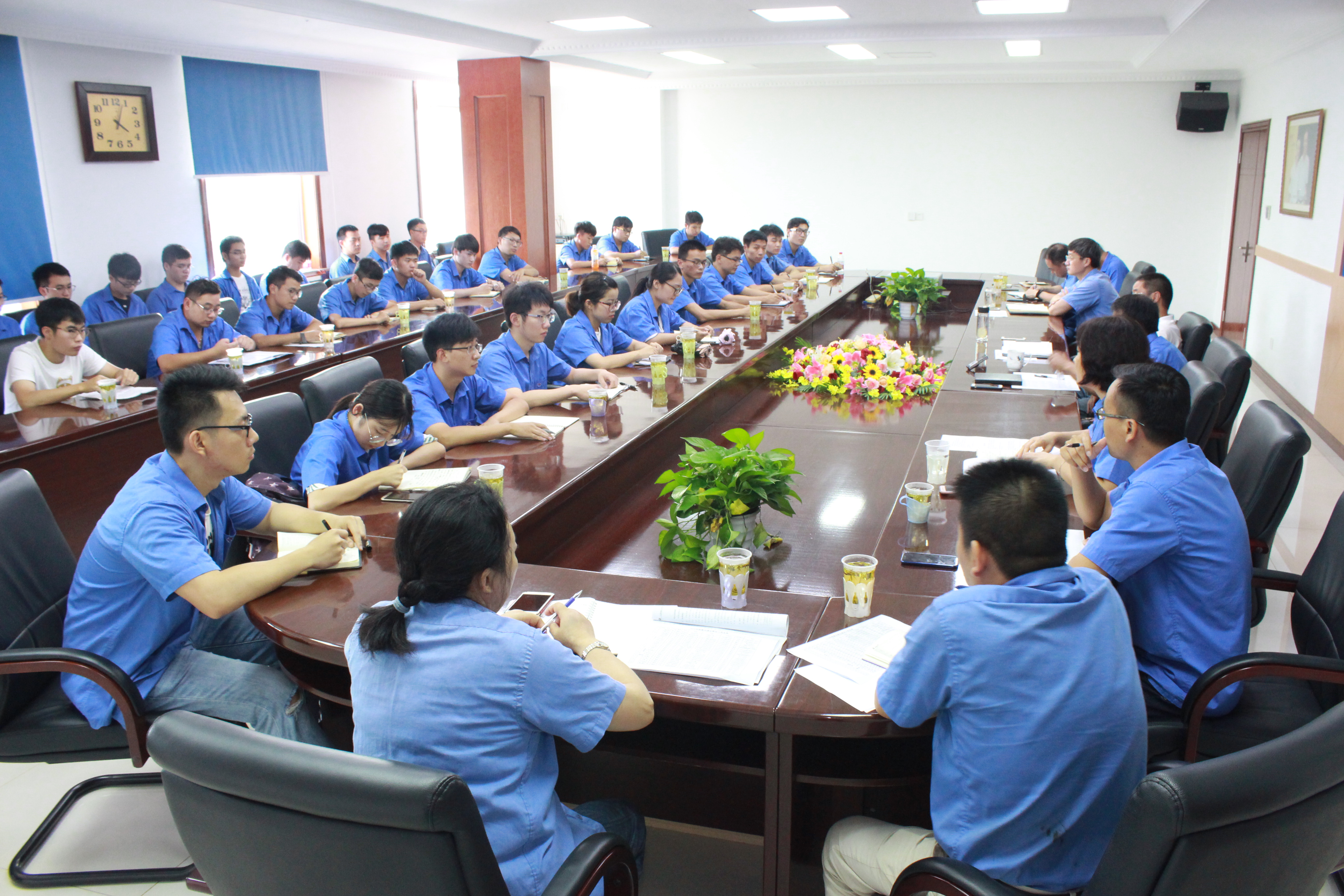 “你的想法，我在意”——上上電纜召開2018年新進大學生溝通座談會